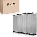 Engine Coolant Radiator Assembly with Transmission Oil Cooler Compatible with Acura MDX 2003-2006 3.5L & Honda Pilot 2005 3.5L, Automatic Transmission, Replace# 19010RDJA51, 19010RDJA52