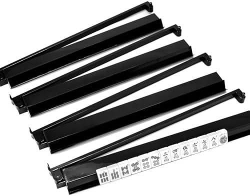 Amazon.com: NEWFLAG Mahjong Racks with Pushers Set of 4,Convenient Rotating One-Piece Mahjong Pushers and Racks,Modern American Mahjong Tile RacksBlack : Toys & Games
