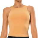 Colorfulkoala Women's Body Contour Tank Tops Large