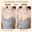 Double Sided Sticky Bra Inserts Reusable Push Up Bra Pads Adhesive Invisible Breast Lift Pads for Bikini