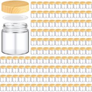 Norme 120 Pcs 4oz Glass Jars with Lids