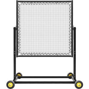 MR Height Adjustable Rebounder, Portable Sports Bounce Back Net, Adjustable Angle Pitch Back Return Net, Rebound Wall for Lacrosse, Baseball, Softball, Soccer, Football, Basketball, Volleyball, Tennis