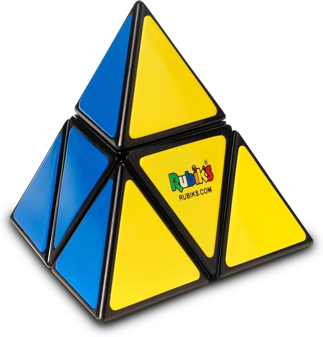 Rubiks Pyramid, Rubik's Pyramid Pocket Colour-Matching Triangular Cubing Puzzle (1)