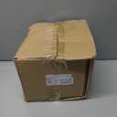 Gold Glitter Christmas Tree Topper Bow 11 Inch with 6 Ribbon Tails 3 Yards Long Wired Ribbon for Holiday Easy Style Party Decoration