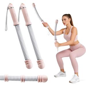 Cordless Battle Ropes with Adjustable Weighted Ropeless Battle Rope for Home Gym Exercise, Portable Workout Equipment for Strength Training & Cardio Fitness for Women & Men