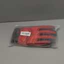 HANDLANDY Anti Vibration Gloves, SBR Padding, TPR Protector, Mechanic Work Gloves (Large, Black) (2X-Large (Pack of 1), Red)