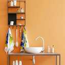 Hapuxt Hand Towels Face Towels Set of 2 Summer Yellow Blue Butterfly Flowers Soft Comfortable Polyester Microfiber Fast Water Absorbent Towels for Bathroom Kitchen 30X15 Inch