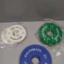 EVERYMATE Change Weight Plates 17.5LB Set Fractional Plate Olympic Bumper Plates for Cross Training Bumper Weight Plates Steel Insert Strength Training Weight Plates