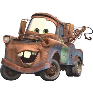 Disney RoomMates RMK1519GM Pixar Cars Mater Peel and Stick Giant Wall Decal