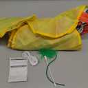 Interactive Cat Toys for Indoor Cats, Electric Cat Ball Fast Rolling in Pouch, Motion Activated Chirping Cat Toy, Hide and Seek Cat Toy with LED Light (Yellow)