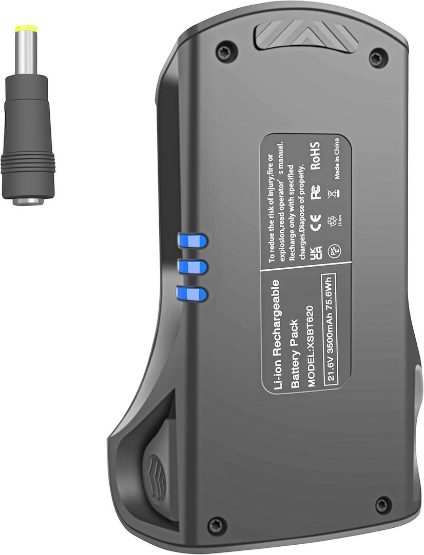 XSBT620 Battery XSBT600 for Shark IZ363HT IZ362H IZ163H IZ162H IZ376H IZ382H IZ377H Rocket Pet Pro/Pet Plus/Pet Power/PowerPro Flex Reveal Plus Cordless Stick Vaccum