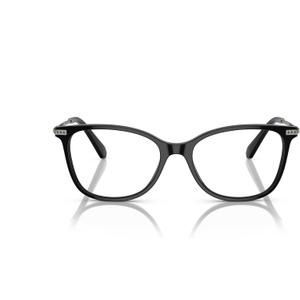 Swarovski Women's Sk2010 Square Prescription Eyewear Frames (Black/Gunmetal/Demo Lens)