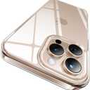 CASEKOO for iPhone 16 Pro Case Crystal Clear, [Never Yellow Technology] [12FT Military-Grade Protection] Transparent Slim Cover Women Men Phone 16 Pro Case 6.3 inch, Clear