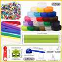 DOITEM 77.5 Yards 25 Pieces Sewing Zippers #3 Nylon Coil Zippers Assorted Zipper for Sewing with 150 Zipper Sliders for DIY Tailor Sewing Crafts Supplies, 25 Color
