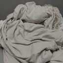 Bedorm Beige Duvet Cover Set King Ruffle Bedding Set Pleat Ruffled Shabby Chic Comforter Cover Extra Soft & Easy Care White Boho Duvet Cover with Zipper Closure (Cream)