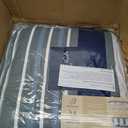 Nautica - Twin/Twin XL Comforter Set, Soft Brushed Bedding with a Relaxed Feel for Year-Round Use, 2 Piece Bed Set with Matching Pillowcase (Heathered Block Grey)
