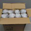 12OZ Plastic Cups with Gold Rimmed Sturdy & Food Safe Disposable Wine Glasses Weeding Party Cups Disposable Drinking Cups Plastic Cocktail Glasses for Wine, Juice & Cold Beverages [200 Pack]