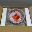 Elevated Dog Bowls for Large Dogs, Raised Dog Bowl Stand with Two X-Large Stainless Steel Bowls for Dogs, 3.5L Capacity, Rustic Brown