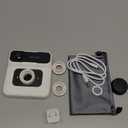 Portable Humidifiers for Travel, Small Mini Humidifier with Auto Shut-Off, Nightlight and Storage Bag for Hotel, Bedroom or Office, Plant Humidifier Indoor, White