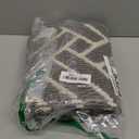 OLANLY Indoor Door Mat, 32x20 Inch, Dirt Resistant and Absorbent, Non-Slip Rubber Backing Floor Mats, Easy Clean Low-Profile Doormat for Entryway, Front Door, and Inside Entrance, Grey