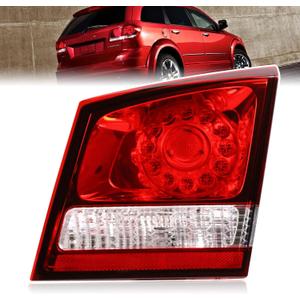 Right Passenger Side Tail Light Inner Compatible with Dodge Journey 2011-2020 LED Taillight Assembly Rear Lamp Replace 68078516AD 68078516AE