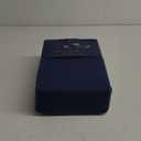 USPA Cotton-Rich Solid Jersey Knit Sheet Set (Queen, Heather Navy)