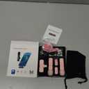 Pink Mini Wireless Microphone for iPhone & Android, Lavalier Microphone with Noise Cancellation, Plug & Play Pink Mic for YouTube, TikTok, Podcast, Live Stream