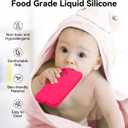 AOTESIER Magnetic for iPhone 16 Case, [Compatible with MagSafe][Camera Protection], Food Grade Silicone Phone Case with [2 Screen Protectors], Anti-Scratch Protective Lining, 6.1inch, Hot Pink