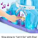 Fisher-Price Little People Toddler Toy Disney Frozen Elsas Ice Palace Musical Playset with Figures for Pretend Play Kids Ages 18+ Months 