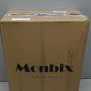 Monbix King Size Comforter Set - 7 Pieces Bed in a Bag King, Grey Bedding Sets with Comforter, All Seasons Comforter Bed Set with Sheets, Pillowcases & Shams (King(102"X90"))