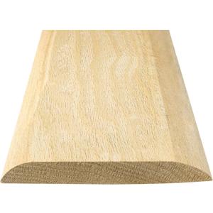 Wonderjune Door Transition Strip Wood Threshold Transition Unfinished Solid Red Oak Interior Threshold Doorways Reducer Threshold(36 x 5 x 0.63 Inches)