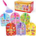 Aviski 32Pcs Kids Valentines Day Gifts for Classroom - Valentine Cards with Pens Novelty Toys for Boys Girls Exchange Gifts, Party Favor Prizes, Valentines Greeting Gifts