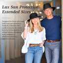 Wallaroo Hat Company Women's Victoria Fedora UPF 50+ UV Protection, Wide Brim, Packable & Adjustable Sun Hat