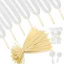 260 Balloons Clear Long Balloons 100 Pack Twisting Animal Balloon Thickening Latex Transparent Modeling Long Magic Balloons for Animal Model Weddings Birthdays Festival Party Decorations