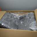 Piper Tufted Chair, Grey Linen