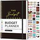 Budget Planner - Monthly Budget Book Undated with Expense & Bill Tracker - Undated 12 Month Financial Planner/Account Book calendar organizer to Take Control of Your Money
