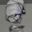 HZGDEJTG 4ft Hanukkah Inflatable Bear Outdoor Decorations with LED Lights for Indoor Outdoor Patio Garden