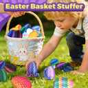 Impossmaker 12PCS Easter 3D Printed Dragon Eggs with Dragon Inside, Unique Fun Gifts Cool Stuff Cool Gadgets for Men Teens Boy Gifts, Mini Articulated Easter Basket Essentials for Kids