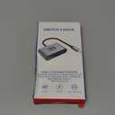 Switch 2 Dock,Portable USB C Docking Station with 4K@120Hz/PD 100W/1000M Ethernet/2 USB 3.0 Port,Aluminum Alloy Travel TV Dock for Switch/Steam Deck/ROG Xbox Ally X/Legion Go 1/2/S