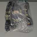 Auroth Tactical Dog Training Harness No Pulling Front Clip Leash Adhesion Reflective K9 Pet Working Vest Easy Control for Large Dogs Grey Camo L (L(Neck:18-29",Chest:24-37"),45-80 lbs)