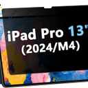 Magnetic Privacy Screen Protector for iPad Pro 13 inch 2024 (M4), Anti-Glare & Blue Light Filter, Removable Privacy Film for iPad Pro 13 M4, Easy Magnetic Attachment