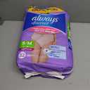 Always Discreet Adult Diapers for Women, Incontinence Underwear, Postpartum Essentials, Disposable Briefs, Max Absorbency, Bladder Leak Protection, Small/Medium, 32ct