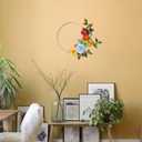 Artificial Flowers Combo Box, 38PCS Fake Flowers, Silk Flower Mix with Wire Stem, DIY Wedding Bridal Bouquet Shower Party Home Dcor (Multi Color)