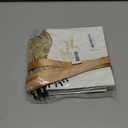 Mauproy 20 Pack Small Thank You Gift Bags with Handles, 5.5''x 2.5''x 4.7'' Mini Paper Gift Bags with Ribbons Party Favor Bags for Mother's Day Wedding Baby Shower Bridal Shower (White)