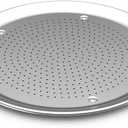 Nordic Ware 46000 Naturals Aluminum Commercial 16" Hot Air Pizza Crisper, Silver