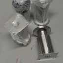 Furniture Legs,4 Inch Stainless Steel Sofa Replacement Legs,Adjustable Cabinet Feet for Cupboard Cabinet Sofa Couch,Pack of 4,Silver