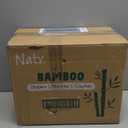 Naty Bamboo Viscose Baby Diapers  Silky Soft, Plant Based, Dermatologically Tested for Sensitive Skin & Super Absorbent (Size 6, 120 Count)