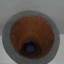 Wood Djembe Drum African Drums for Adults 8.5'' x 16'', Carved
