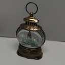 Christmas Village Snow Globe Lighted Christmas Tree and Village Scene, Musical Snow Water Lantern Swirling Glittering Home Decoration and Gift, Battery Operated or USB Powered