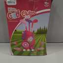 Liberry Toddler Golf Set for 1 2 3 4 Years Old, Upgraded Kids Golf Cart with Unique Shoulder Strap Design, Indoor and Outdoor Golf Toys for Boys Girls (Pink)